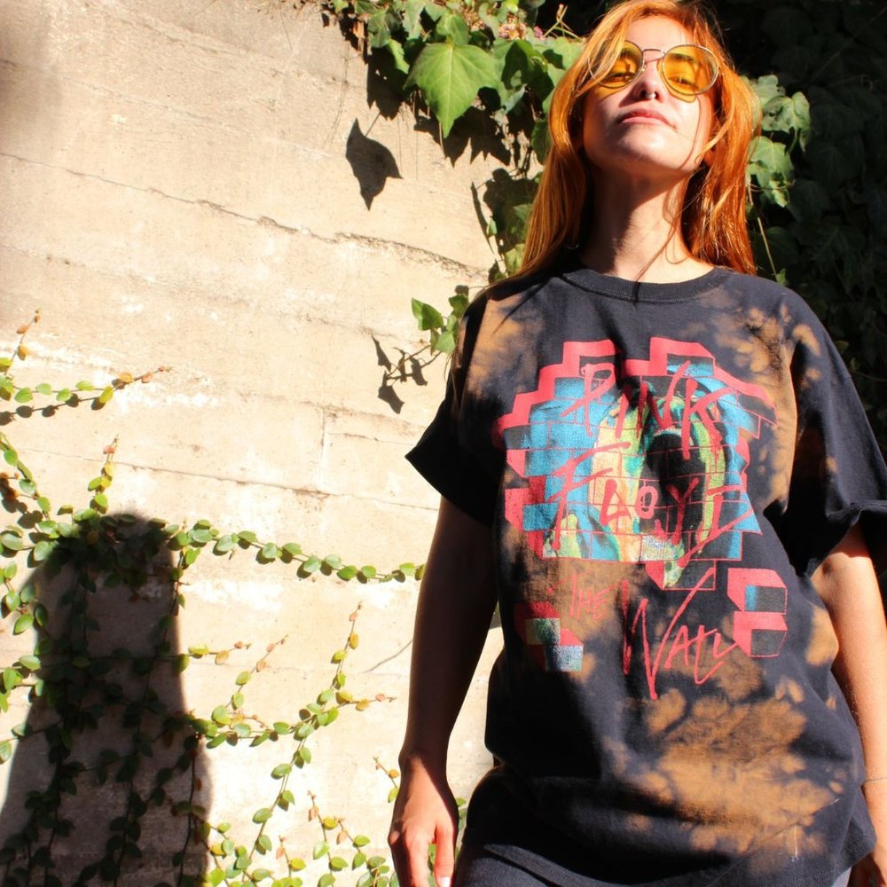 TIE DYE PINK FLOYD TEE